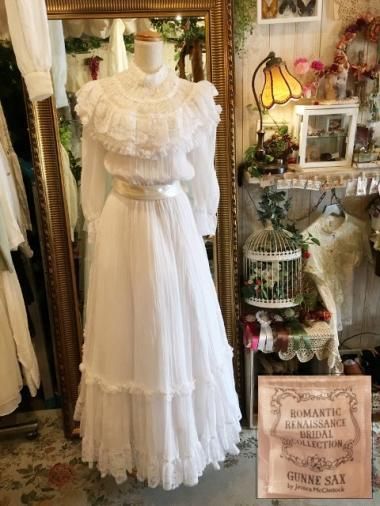 GUNNE SAX 70ǣ󡡥ӥơȥꥢۥ磻ȥǥ󥰥ɥ쥹 Size:9