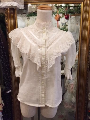 GUNNE SAX 70's  ǥƥ졼ȥꥢ֥饦 Size:M