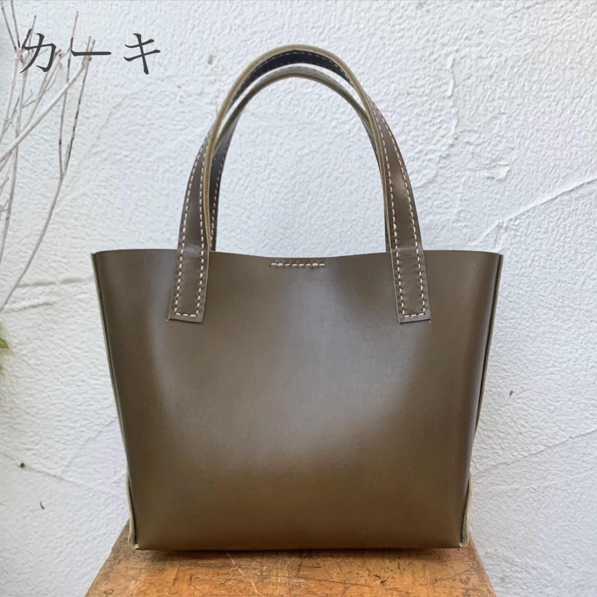 店頭販売分 ハンドメイド レザーバッグ ※一点物