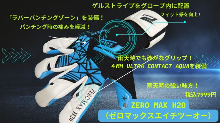 Zero ZERO MAX H2O（ゼロマックスエイチツーオー）