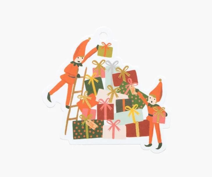エルフ クリスマス型抜きギフトタグセット Home Loving デザイン Fredelig フレデリグ エルフ クリスマス型抜きギフトタグセット Home Loving デザイン Fredelig フレデリグ