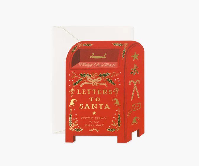 FRPオブジェ サンタの郵便ボックス 置物 ポスト 郵便受け クリスマス