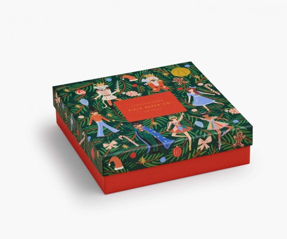 クリスマスリーフ クリスマスツリー・ジグソーパズル - Home-Loving デザイン 「Fredelig