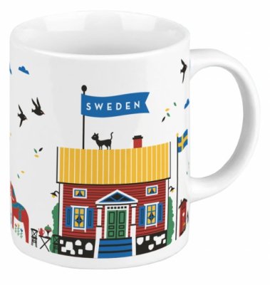 スウェーデンレッドハウス ・マグカップ