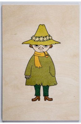 スナフキン・ウッドカード（10×15cm）