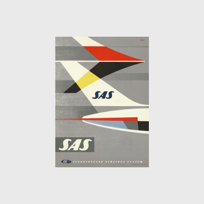 SAS by STAFFAN WIR&#201;N in 1960 ポスターA4サイズ（21×30cm）<img class='new_mark_img2' src='https://img.shop-pro.jp/img/new/icons11.gif' style='border:none;display:inline;margin:0px;padding:0px;width:auto;' />