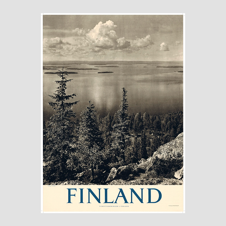 Scenery from Koli 1950'S ݥ5070cm<img class='new_mark_img2' src='https://img.shop-pro.jp/img/new/icons11.gif' style='border:none;display:inline;margin:0px;padding:0px;width:auto;' />