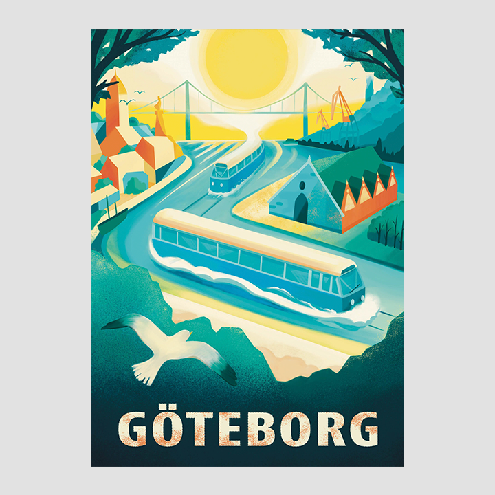 G&#246;teborg by Lotta-Li Alftberg 2023 ݥ5070cm<img class='new_mark_img2' src='https://img.shop-pro.jp/img/new/icons11.gif' style='border:none;display:inline;margin:0px;padding:0px;width:auto;' />