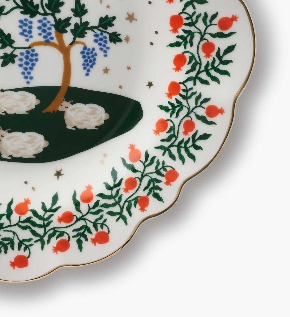 クリスマスファミリア・デザートプレート（4Pセット） - Home-Loving