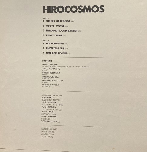 柳田ヒロ / Hirocosmos - CURIOUS RECORDS