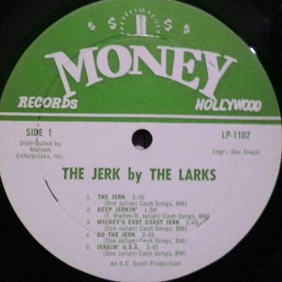 THE LARKS / THE JERK - CURIOUS RECORDS