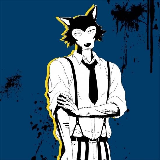 TVアニメ「BEASTARS ビースターズ」グラフィックアートビッグキャンバス　レゴシ - noitamina apparel