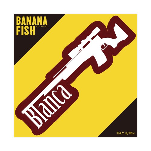 TVアニメ【BANANA FISH】 PCステッカー ブランカ Edition