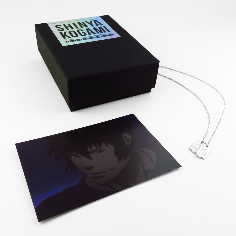 「劇場版 PSYCHO-PASS サイコパス」　狡噛慎也　ドッグタグネックレス - noitamina apparel