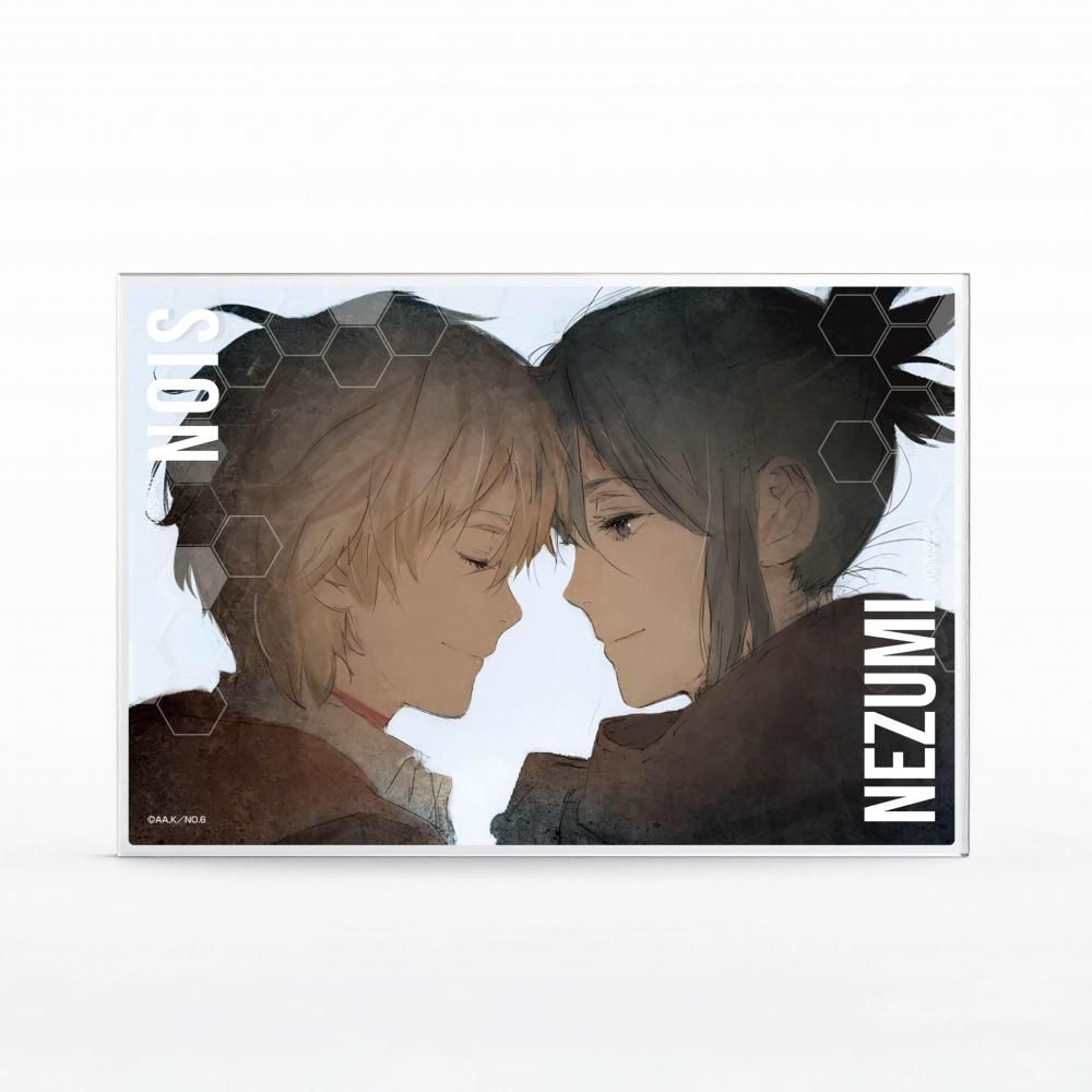 TVアニメ「NO.6」 レイヤードアクリルアート 紫苑・ネズミ