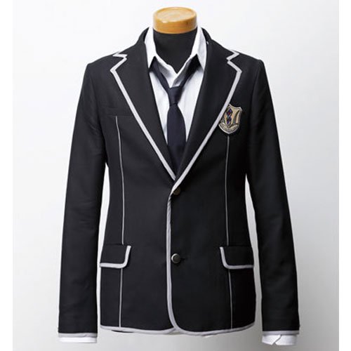 天王洲第一高校 スクールジャケット BLACK(メンズ) - noitamina apparel