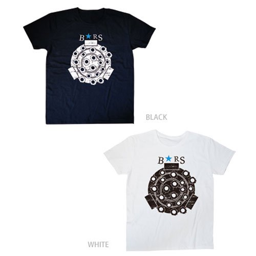 B★RS　ブラックロックキャノンTシャツ WHITE & BLACK 2枚セット