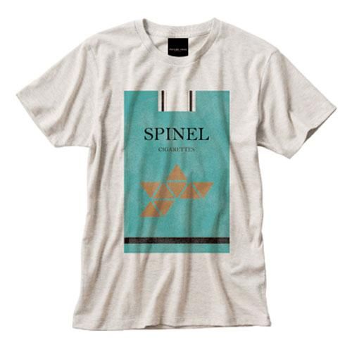 Spinel柄 ビンテージ風tシャツ 特典付 Noitamina Apparel