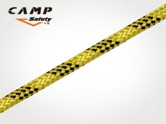 CAMP セミスタティックロープ 11mm Yellow（80m）