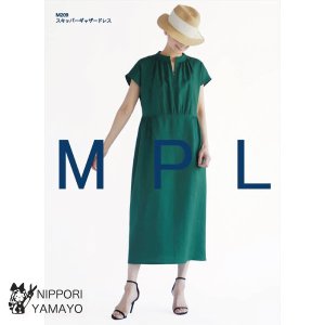 MPL209<br>【スキッパーギャザードレス】