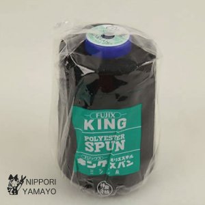 フジックス【工業用】キングスパン #60/3000ｍ col、黒
