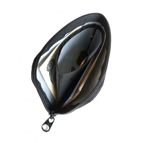 Osel Coboca+合皮レースアップダブルファスナーポーチ : AXCIS