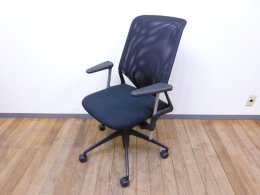 ヴィトラ メダ2 Vitra Meda オフィスチェア ブラック メッシュ - リユース-オフィス市場：岡山・香川の中古オフィス家具専門店