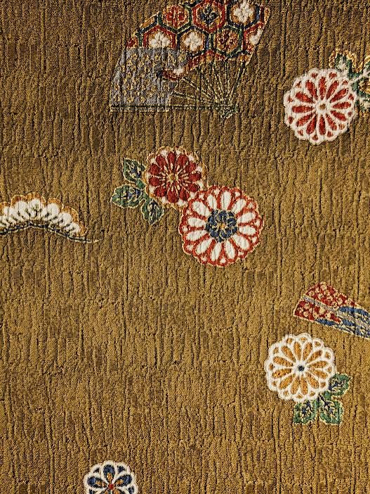 【こころん】さん専用　京都まさしのセンター 花柄波模様 着物 京都まさしのセンター 花柄波模様 着物（岡崎の着物・レンタル