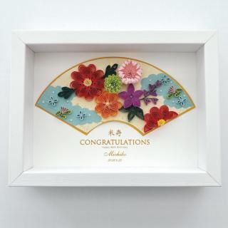 ペーパークイリング作家菊地七夢による手作りウェルカムボードの通販