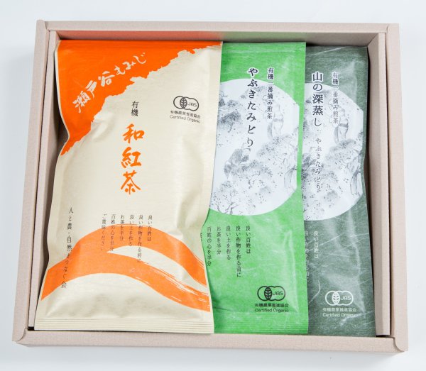 深むし茶 緑茶と紅茶のセット - 茶