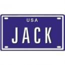 <img class='new_mark_img1' src='https://img.shop-pro.jp/img/new/icons1.gif' style='border:none;display:inline;margin:0px;padding:0px;width:auto;' />JACK USA MINI METAL EMBOSSED LICENSE PLATE NAME FOR BIKES,TRICYCLES,WAGONS,KIDS DOORS,GOLF