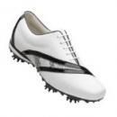 <img class='new_mark_img1' src='https://img.shop-pro.jp/img/new/icons1.gif' style='border:none;display:inline;margin:0px;padding:0px;width:auto;' />FootJoy(フットジョイ) LoPro Golf Shoes 97027 Women's White/Black/Grey Dots Med 5.5