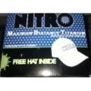 <img class='new_mark_img1' src='https://img.shop-pro.jp/img/new/icons1.gif' style='border:none;display:inline;margin:0px;padding:0px;width:auto;' />Nitro Maximum Distance Titanium 24 Ball Value Pack W/free 3 extra sleeves