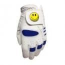 <img class='new_mark_img1' src='https://img.shop-pro.jp/img/new/icons1.gif' style='border:none;display:inline;margin:0px;padding:0px;width:auto;' />STEVEPRICEGOLF Stevepricegolf Junior White Blue Golf Glove Size Small Yellow Smiley Golf Ball Marker