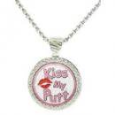 <img class='new_mark_img1' src='https://img.shop-pro.jp/img/new/icons1.gif' style='border:none;display:inline;margin:0px;padding:0px;width:auto;' />Navika Kiss My Putt Golf Ball Marker with Swarovski Crystal Magnetic Pendant Chain Necklace by