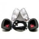 <img class='new_mark_img1' src='https://img.shop-pro.jp/img/new/icons1.gif' style='border:none;display:inline;margin:0px;padding:0px;width:auto;' />Cart Pro NEW EZGO RXV GOLF CART LIGHT KIT HEADLIGHTS & TAIL LIGHTS 2008 & UP