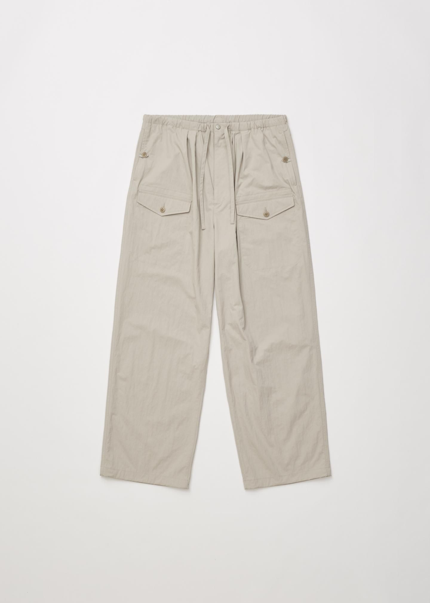 NYLON AIR POPLIN MIL-PANTS / ULTERIOR / アルテリア / ACHROMA