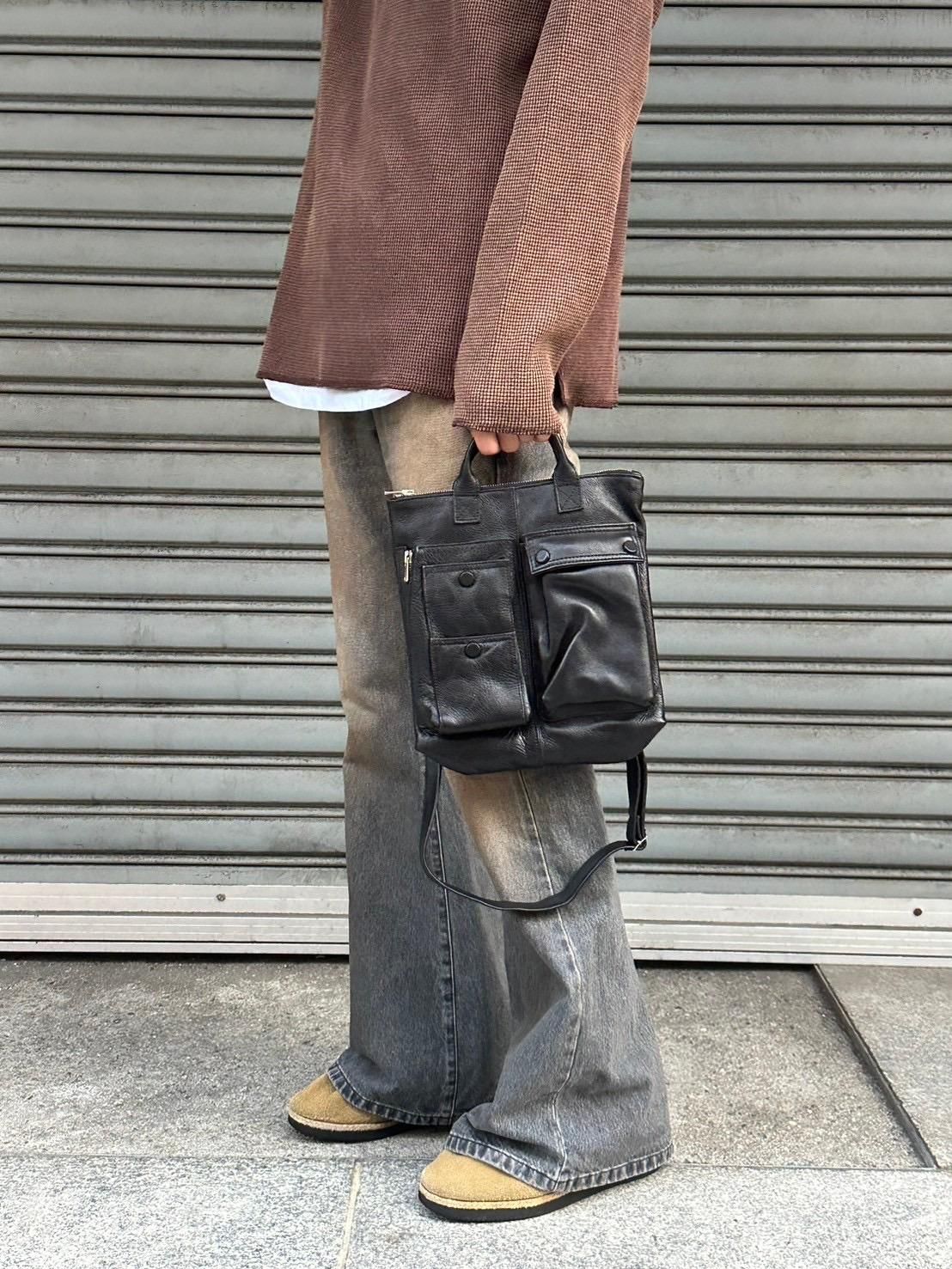 CCU / HELMET BAG MINI -COW- / シーシーユー / ACHROMA