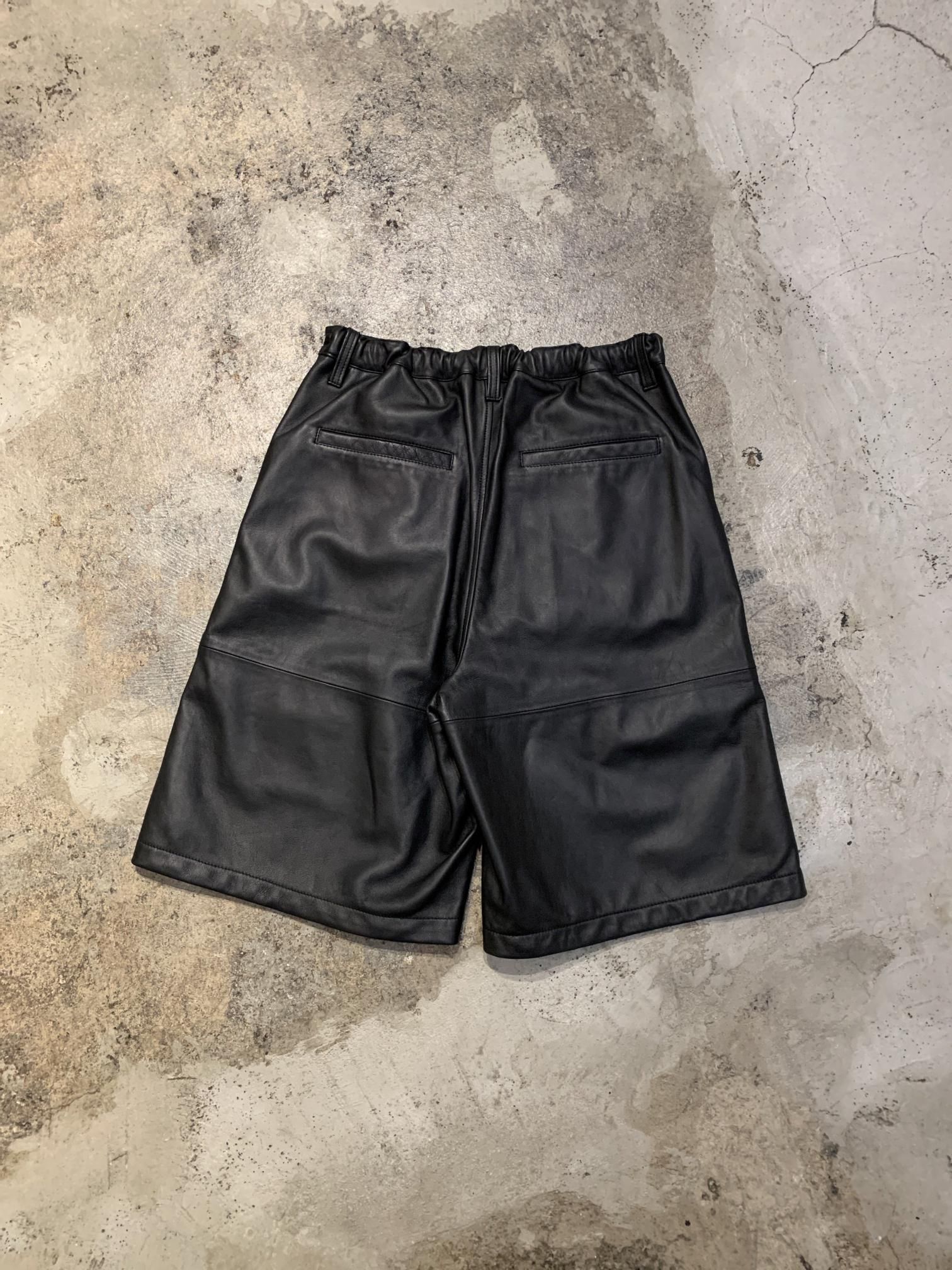 CCU ゴートレザー ショートパンツ WORK SHORTS CCU WORK SHORTS | MusterWerk Sud.