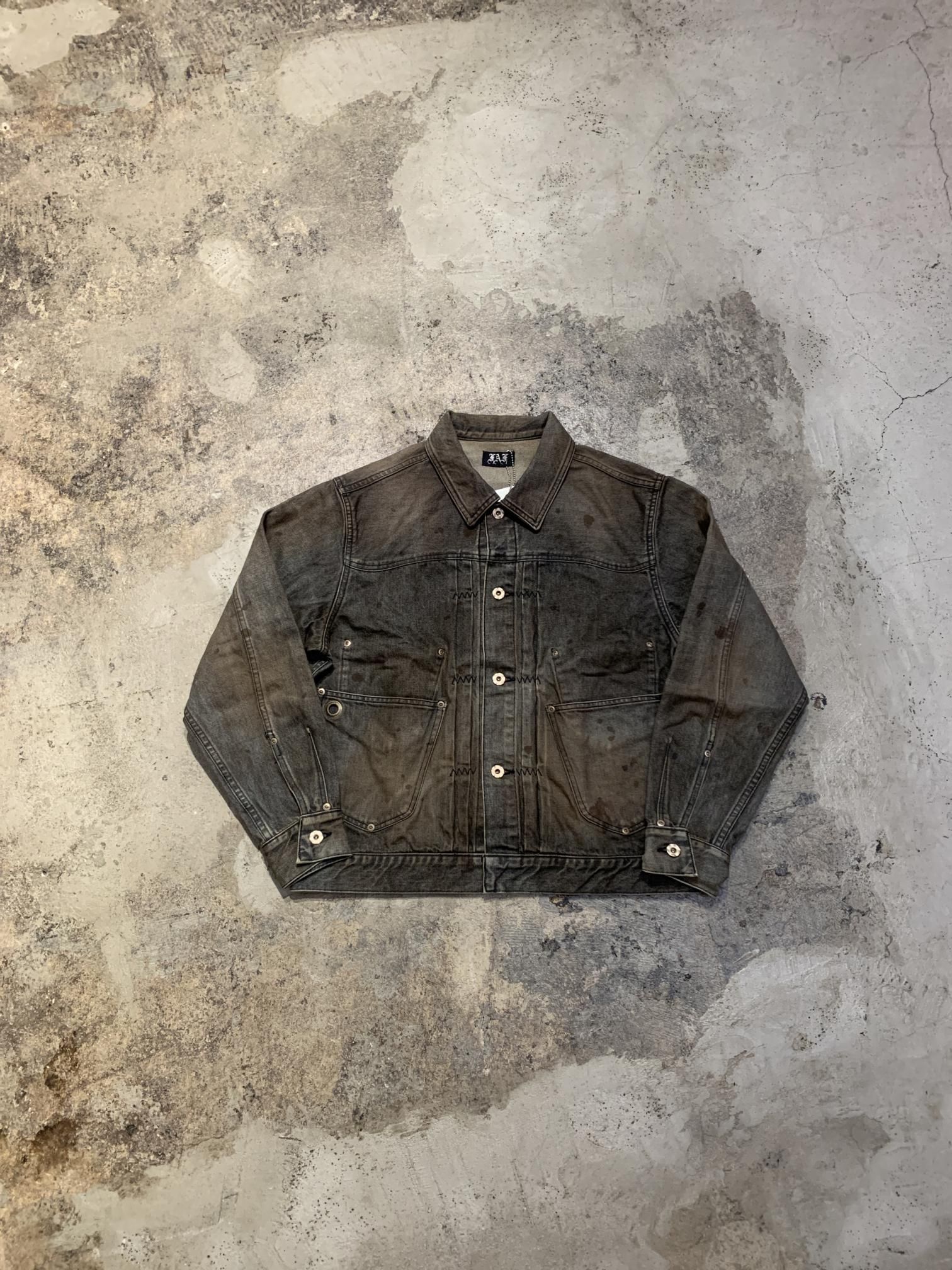 FAF -FAKE AS FLOWERS- / TYPE-2.5 DIRT DENIM JACKET
