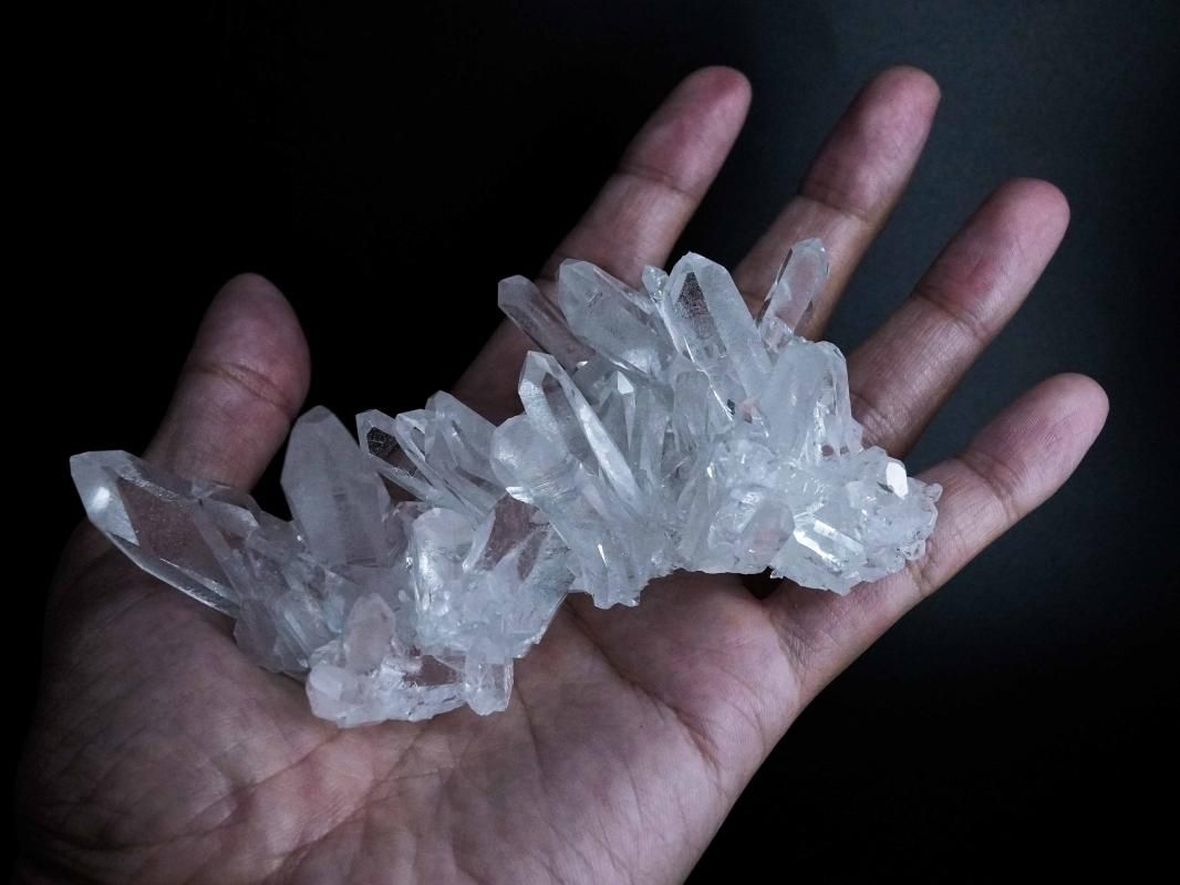 水晶クラスター クリスタル 水晶クラスター [T802-4147]