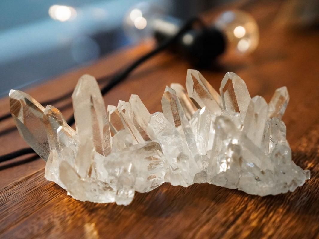 水晶クラスター クリスタル 水晶クラスター [T802-4147]