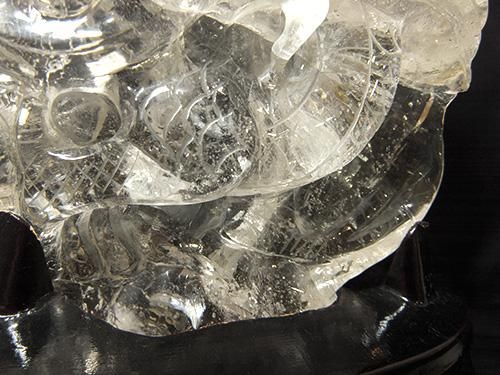 水晶 龍彫刻 水晶 龍彫刻