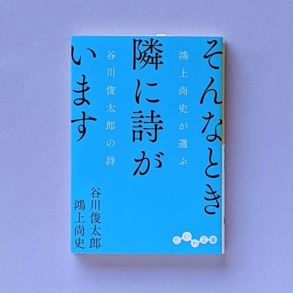 そんなとき隣に詩がいます 谷川俊太郎（著）鴻上尚史（著） だいわ文庫