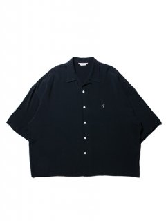 Rayon Open-Neck S/S Shirt