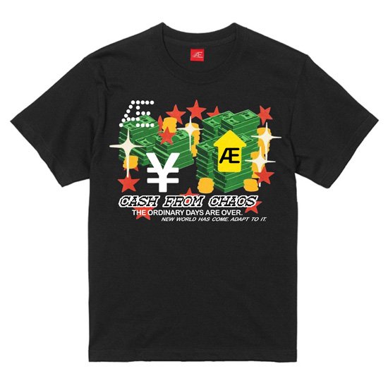 Æ CASH FROM CHAOS TEE - idiot-jp