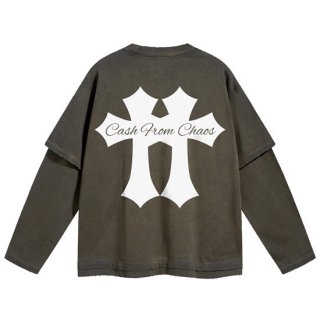 Æ CROSS LAYERED L/S TEE