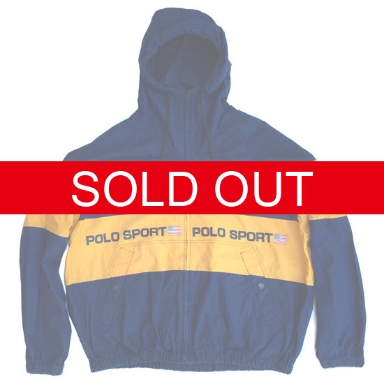 90s POLO SPORT cotton zip jacket