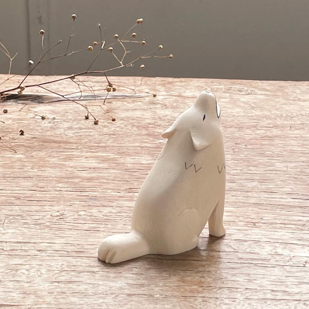 ぽれぽれ動物　ポレポレ動物　poletoco ぽれぽれ動物/オオカミ - PoLeToKo Online Store