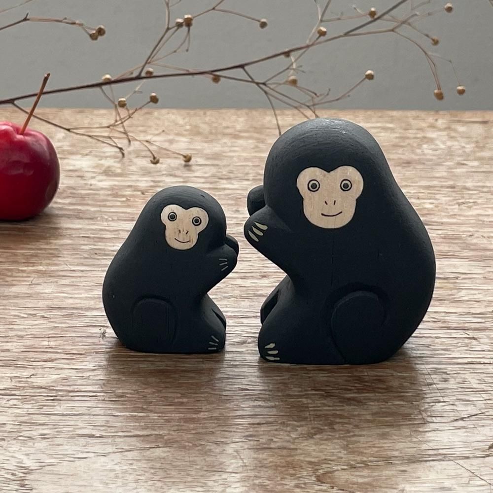 ぽれぽれ親子セット/サル - PoLeToKo Online Store